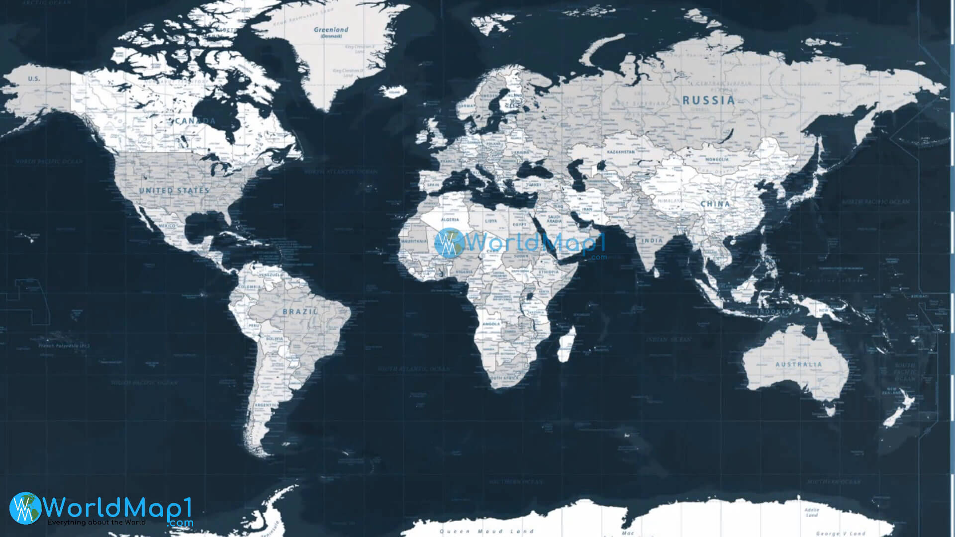 World Countries Diplomatic Map